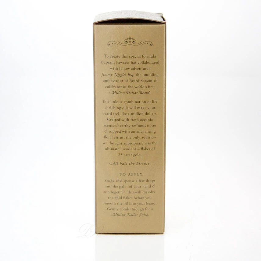 Captain Fawcett's The Million Dollar Beard Oil By Jimmy Niggles 50 Ml 6 Captain Fawcett's The Million Dollar Beard Oil By Jimmy Niggles 50 Ml – Bild 4