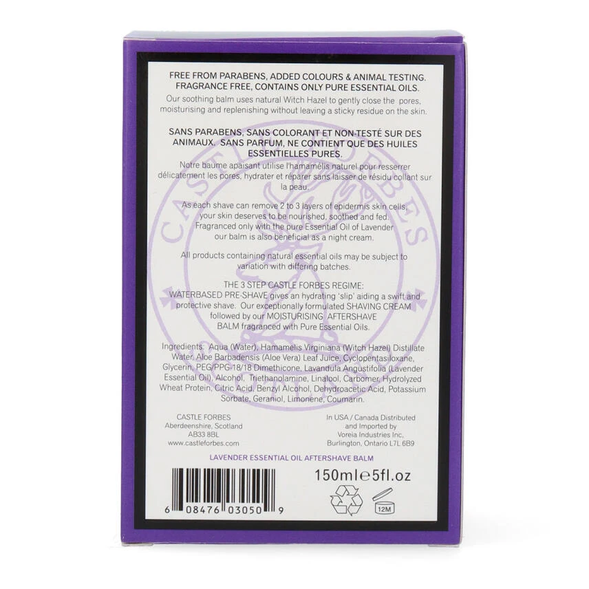 Castle Forbes Lavender After Shave Balsam 150 Ml 6 Castle Forbes Lavender After Shave Balsam 150 Ml – Bild 4