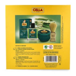 Cella BIO Geschenkset Mit After Shave Lotion, Rasierseife & Rasierpin -Dambiro Verkäufe cella bio geschenkset mit after shave lotion aloe vera rasierseife rasierpinsel8