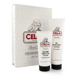 Cella Geschenkset Bartbalsam 100 Ml & Hygiene Gel Barthaar 150 Ml