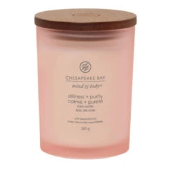 Chesapeake Bay Stillness & Purity Rose Water Mittleres Glas Duftkerze