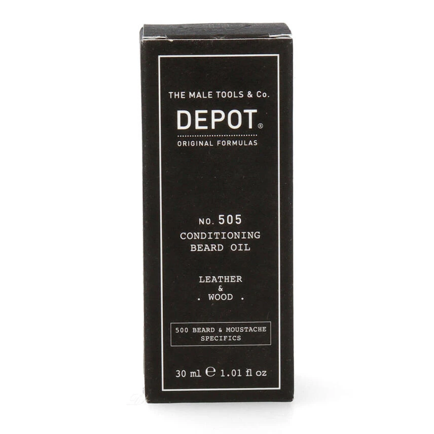 Depot No.505 Leather & Wood Conditioning Beard Oil 30 Ml 5 Depot No.505 Leather & Wood Conditioning Beard Oil 30 Ml – Bild 3