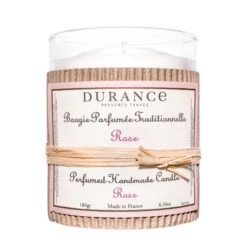 Durance Rose Handgefertigte Duftkerze Rose 180 G