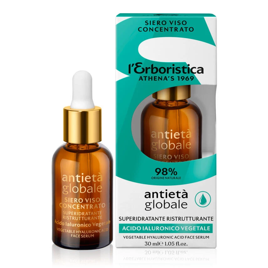 L'Erboristica Di Athena's Antietà Globale Hyaluron Serum 30 Ml 3 L'Erboristica Di Athena's Antietà Globale Hyaluron Serum 30 Ml