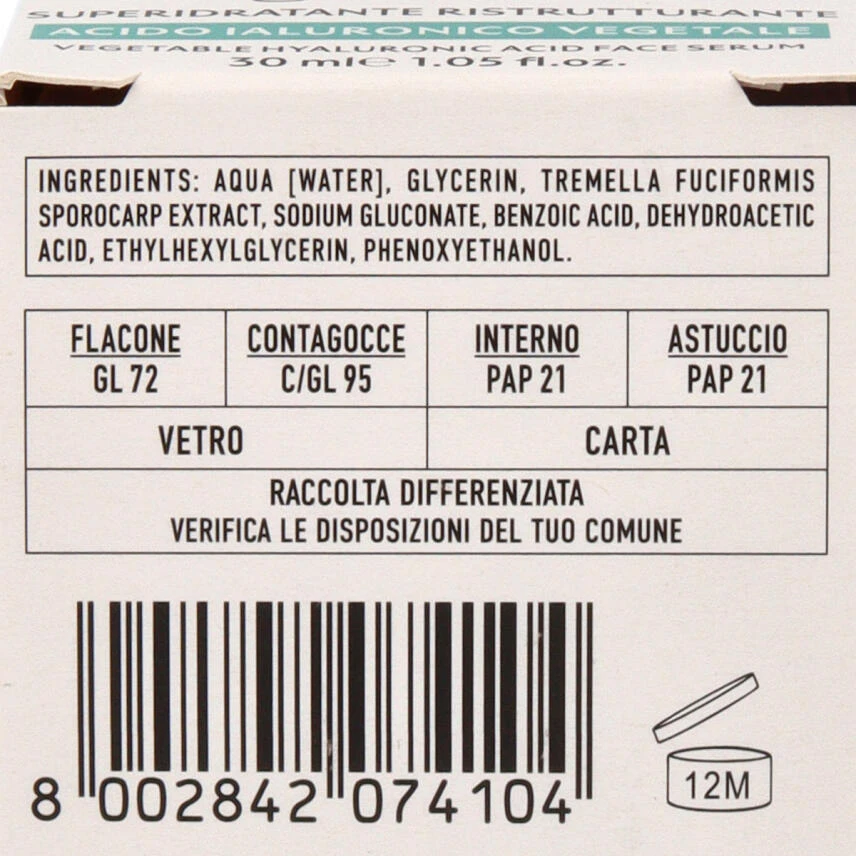 L'Erboristica Di Athena's Antietà Globale Hyaluron Serum 30 Ml 9 L'Erboristica Di Athena's Antietà Globale Hyaluron Serum 30 Ml – Bild 7