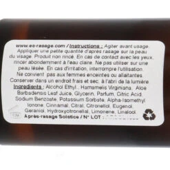 E&S Rasage Traditionnel Aftershave Solstice 100 Ml 7 E&S Rasage Traditionnel Aftershave Solstice 100 Ml -Dambiro Verkäufe es rasage traditionnel aftershave solstice 100 ml3