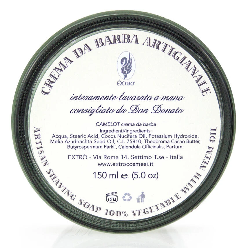 Extro Camelot Patchouli Scent Rasiercreme 150 Ml 5 Extro Camelot Patchouli Scent Rasiercreme 150 Ml – Bild 3