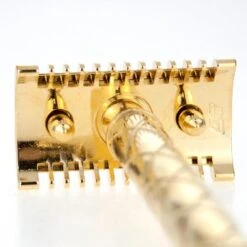 Fatip Gold Retrò Rasierhobel Offener Kamm 42119 -Dambiro Verkäufe fatip gold retro rasierhobel offener kamm 421194