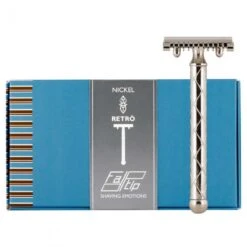 Fatip Nickel Retrò Rasierhobel Offener Kamm 42116