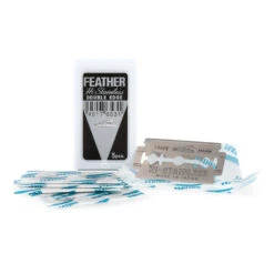 Feather Hi-Stainless Double Edge Rasierklingen Packungsinhalt 100 Stü -Dambiro Verkäufe feather hi stainless double edge rasierklingen packungsinhalt 100 stueck2