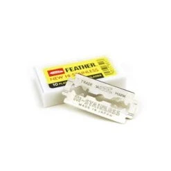 Feather New Hi-Stainless Double Edge Rasierklingen 200 Stück -Dambiro Verkäufe feather new hi stainless double edge rasierklingen 200 stueck3