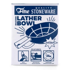 Fine Lather Bowl Keramik Rasierschale Blau-weiss -Dambiro Verkäufe fine lather bowl keramik rasierschale weiss blau5