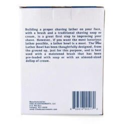 Fine Lather Bowl Keramik Rasierschale Blau-weiss -Dambiro Verkäufe fine lather bowl keramik rasierschale weiss blau6