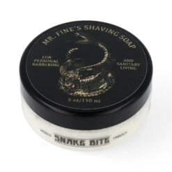 Fine Snake Bite Rasierseife 150 G -Dambiro Verkäufe fine snake bite rasierseife 150 g3