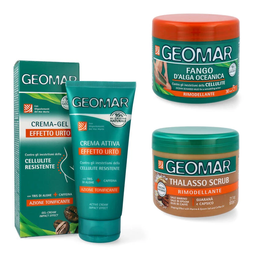 GEOMAR Fango Peeling Urto Creme - Set 3 GEOMAR Fango Peeling Urto Creme - Set