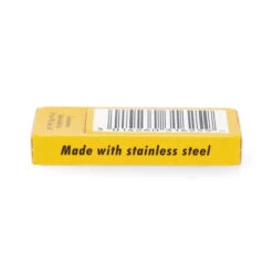 Gillette® Gillette 7 O'CLOCK Sharp Yellow Double Edge Rasierklingen 20x5 = 100 -Dambiro Verkäufe gillette 7 oclock sharp yellow double edge rasierklingen 20x5 100 klingen5