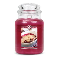 Goose Creek Candle Cherry Cobbler 2-Docht Duftkerze Großes Glas 680 G