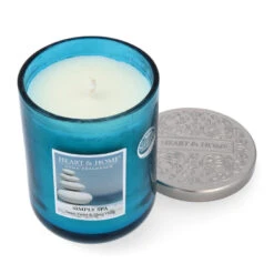 Heart & Home Duftkerze Simply Spa Großes Glas 340 G -Dambiro Verkäufe heart home duftkerze simply spa grosses glas 340 g3