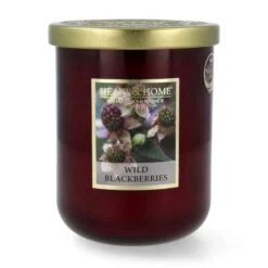 Heart & Home Wild Blackberries Duftkerze Großes Glas 340 G