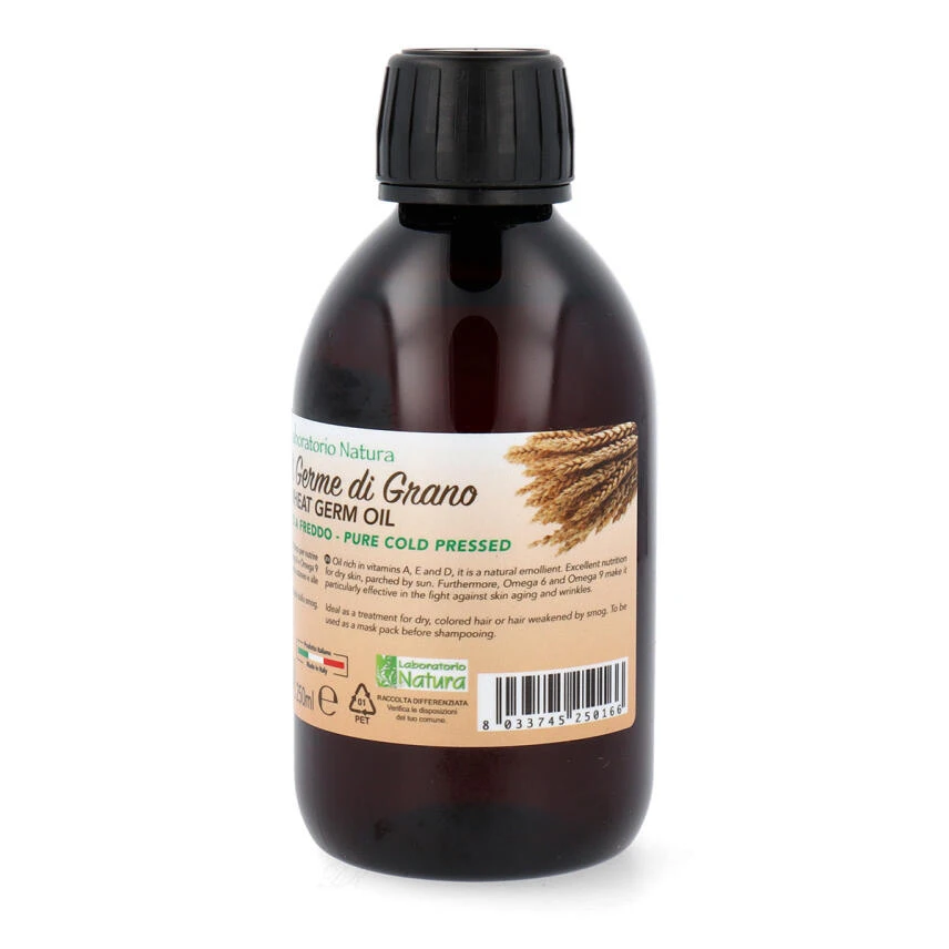 Laboratorio Natura Öl Aus Weizenkeime Kaltgepresst 250 Ml 5 Laboratorio Natura Öl Aus Weizenkeime Kaltgepresst 250 Ml – Bild 3