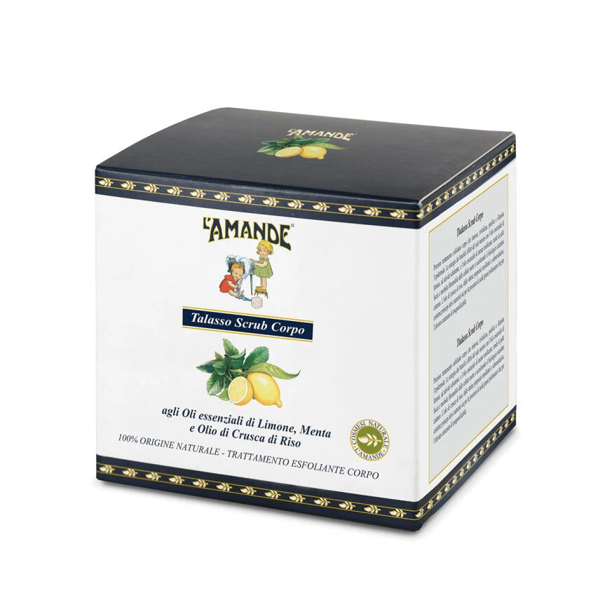 L'Amande Marseille Zitronen Öl Thalasso Scrub 600 G 4 L'Amande Marseille Zitronen Öl Thalasso Scrub 600 G – Bild 2