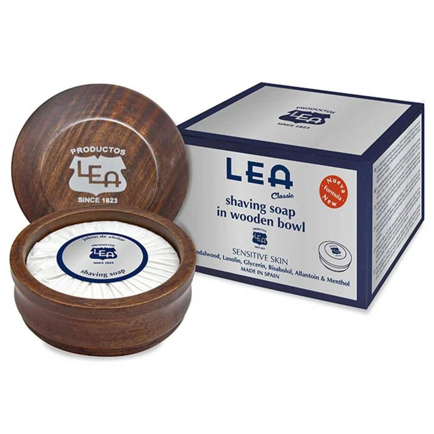 LEA Classic Rasierseife In Holzschale Empfindliche Haut 100 G 3 LEA Classic Rasierseife In Holzschale Empfindliche Haut 100 G
