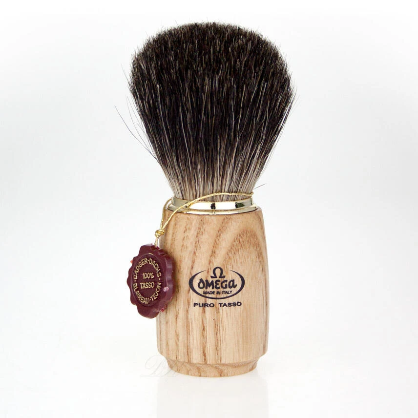 Omega Rasur-Set 6150.12 Rasierpinsel Dachshaar + Rasierschale + 2 Kli 5 Omega Rasur-Set 6150.12 Rasierpinsel Dachshaar + Rasierschale + 2 Kli – Bild 3