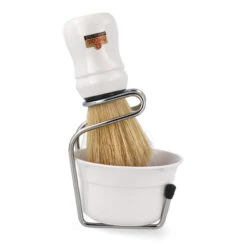 Dambiro Verkäufe -Dambiro Verkäufe omega rasur set om4918 rasierpinsel borste tiegel weiss2