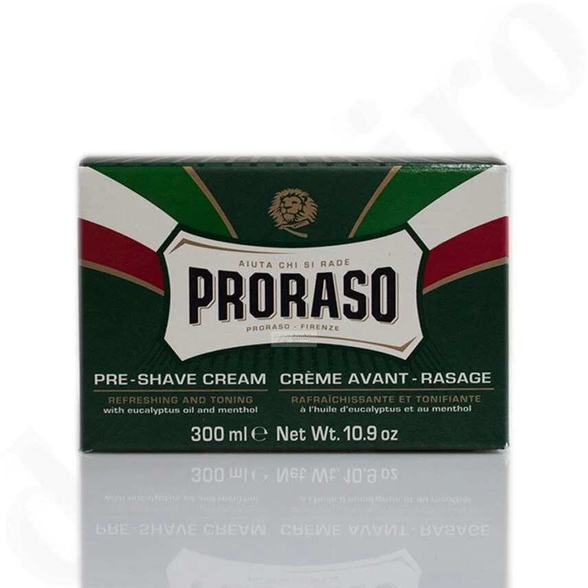 PRORASO Profi Pre Shave Creme Tiegel 300ml Rinfrescante 3 PRORASO Profi Pre Shave Creme Tiegel 300ml Rinfrescante