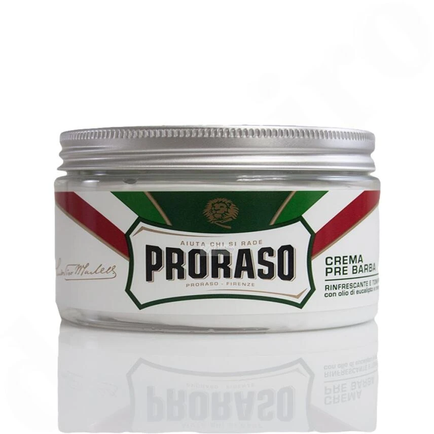 PRORASO Profi Pre Shave Creme Tiegel 300ml Rinfrescante 4 PRORASO Profi Pre Shave Creme Tiegel 300ml Rinfrescante – Bild 2