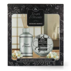 Tesori D'Oriente Geschenkset Muschio Bianco Raumdiffusor 200ml & Duft 12 Tesori D'Oriente Geschenkset Muschio Bianco Raumdiffusor 200ml & Duft -Dambiro Verkäufe tesori doriente geschenkset muschio bianco raumdiffusor 200ml duftkerze 109 g3