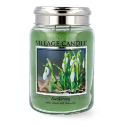 Village Candle Awakening Duftkerze Großes Glas 626 G