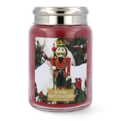 Village Candle® Royal Nutcracker Duftkerze Großes Glas 602 G
