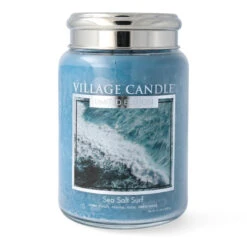 Village Candle Sea Salt Surf Duftkerze Großes Glas 602 G
