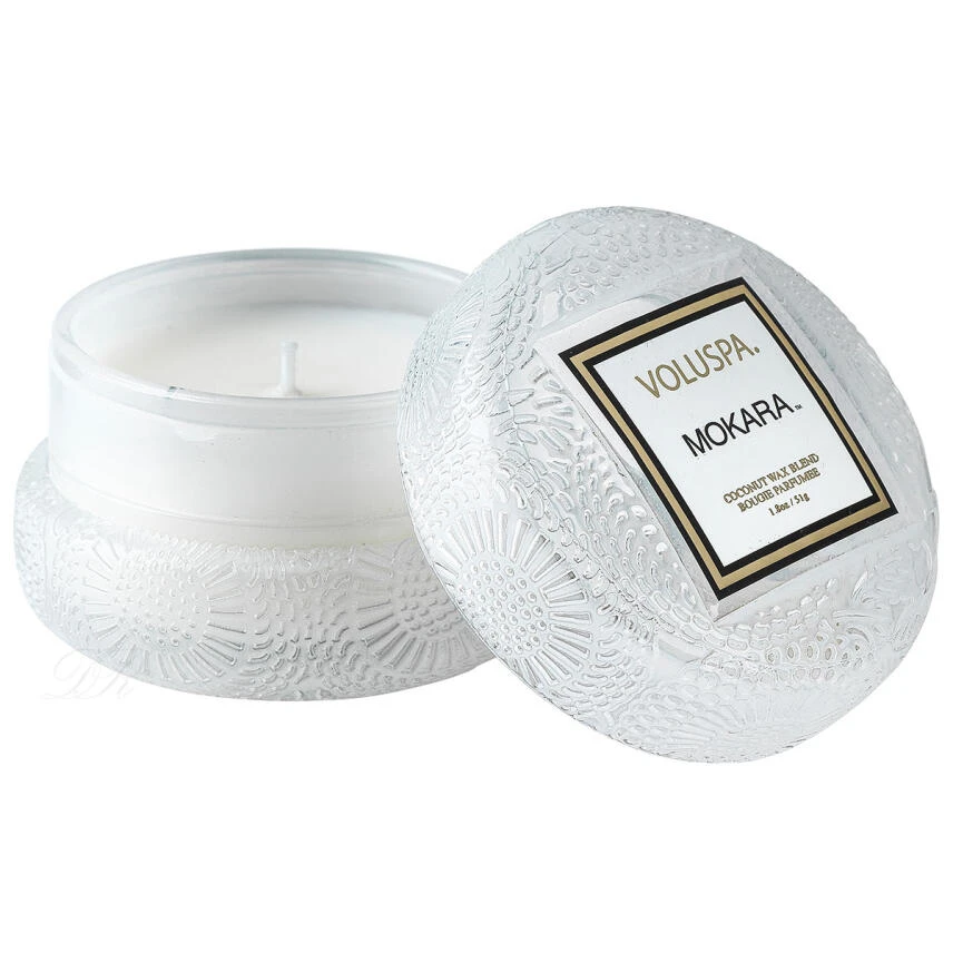 Voluspa Macaron Mokara Duftkerze 51 G 3 Voluspa Macaron Mokara Duftkerze 51 G