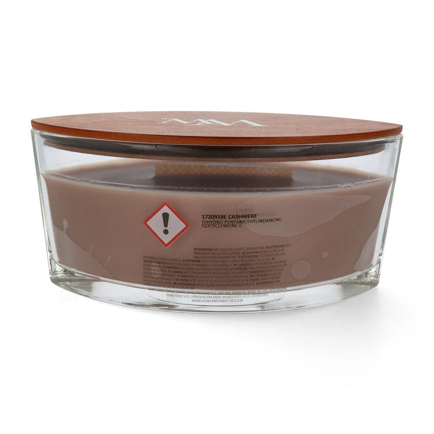Yankee Candle WoodWick Cashmere Ellipse Duftkerze 454 G 6 Yankee Candle WoodWick Cashmere Ellipse Duftkerze 454 G – Bild 4