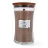 Yankee Candle WoodWick Cashmere Großes Glas Duftkerze 610 G -Dambiro Verkäufe woodwick cashmere grosses glas duftkerze 610 g