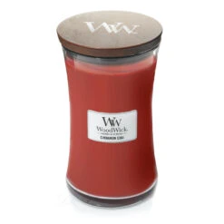 Yankee Candle WoodWick Cinnamon Chai Großes Glas Duftkerze 610 G