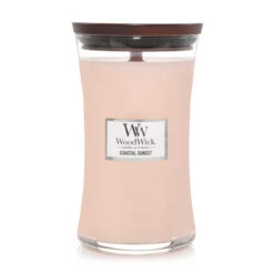 Yankee Candle WoodWick Coastal Sunset Großes Glas Duftkerze 610 G