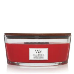 Yankee Candle WoodWick Crimson Berries Ellipse Duftkerze 454 G