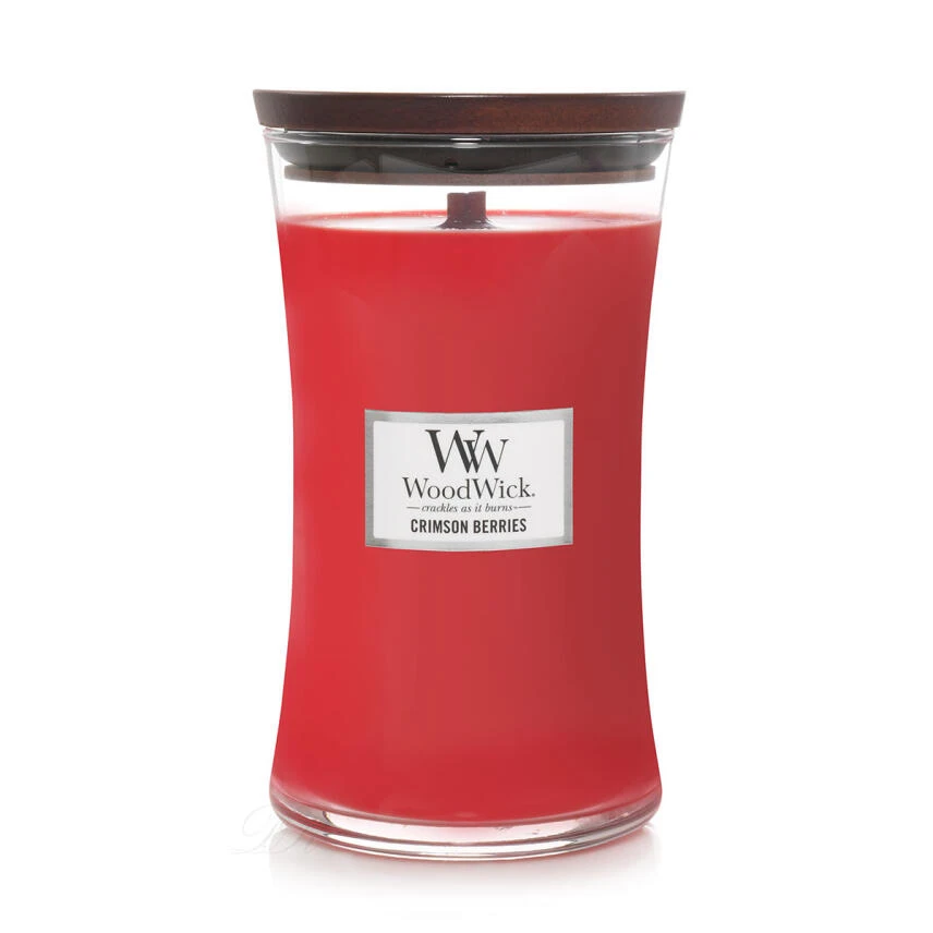 Yankee Candle WoodWick Crimson Berries Großes Glas Duftkerze 610 G 3 Yankee Candle WoodWick Crimson Berries Großes Glas Duftkerze 610 G