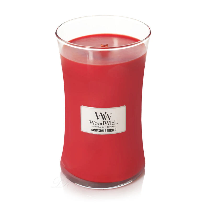 Yankee Candle WoodWick Crimson Berries Großes Glas Duftkerze 610 G 4 Yankee Candle WoodWick Crimson Berries Großes Glas Duftkerze 610 G – Bild 2