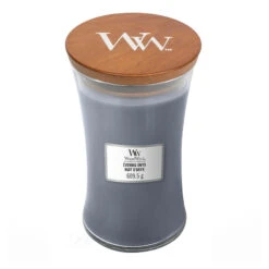 Yankee Candle WoodWick Evening Onyx Großes Glas Duftkerze 610 G