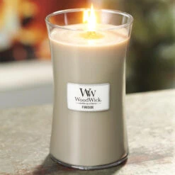 Yankee Candle WoodWick Fireside Großes Glas Duftkerze 610 G -Dambiro Verkäufe woodwick fireside grosses glas duftkerze 610 g3