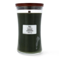 Yankee Candle WoodWick Fraser Fir Großes Glas Duftkerze 610 G
