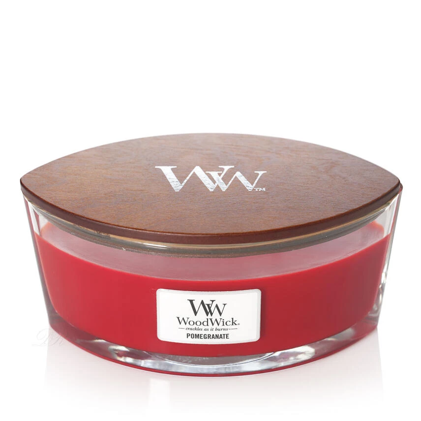 Yankee Candle WoodWick Pomegranate Ellipse Duftkerze 454 G 3 Yankee Candle WoodWick Pomegranate Ellipse Duftkerze 454 G