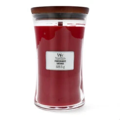 Yankee Candle WoodWick Pomegranate Großes Glas Duftkerze 610 G