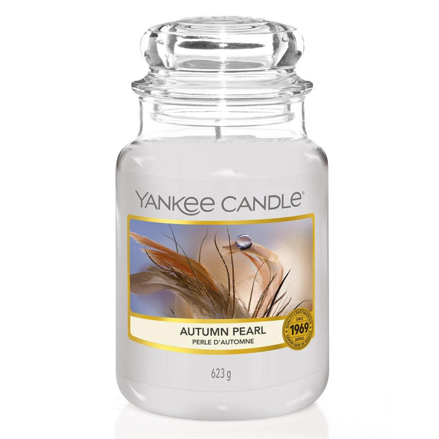 Yankee Candle® Autumn Pearl Duftkerze Großes Glas 623 G 3 Yankee Candle® Autumn Pearl Duftkerze Großes Glas 623 G