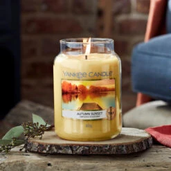 Yankee Candle Autumn Sunset Duftkerze Großes Glas 623 G -Dambiro Verkäufe yankee candle autumn sunset duftkerze grosses glas 623 g2