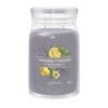 Yankee Candle Black Tea & Lemon Signature Duftkerze Großes Glas 567 G -Dambiro Verkäufe yankee candle black tea lemon signature duftkerze grosses glas 567 g